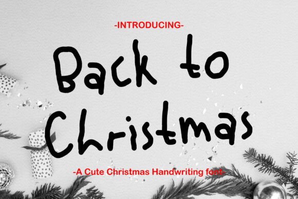 Back to Christmas: The Festive Script Font for Small Businesses