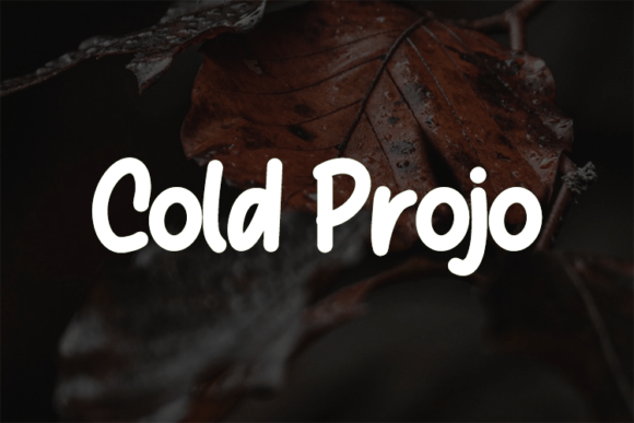 Cold Projo: A Typeface That Makes Small Brands Shine