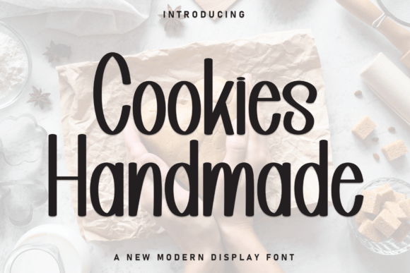 Cookies Handmade: A Warm Script Font for Your Brand