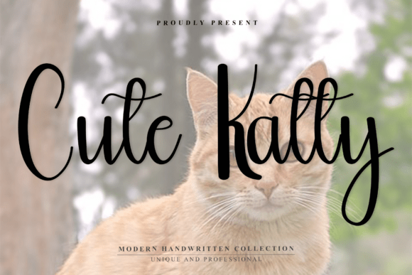 Cute Katty: A Light Handwritten Script for Campaign Design