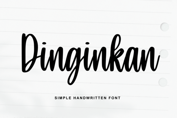 Dinginkan: The Handwritten Font That Makes Marketing Feel Human