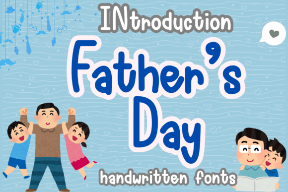 Father's Day: A Warm Handwritten Font for Branding Projects