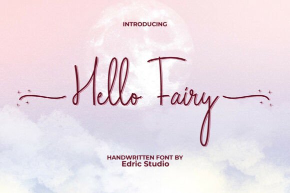 Give Your Brand a Magical Feel with the Hello Fairy Font