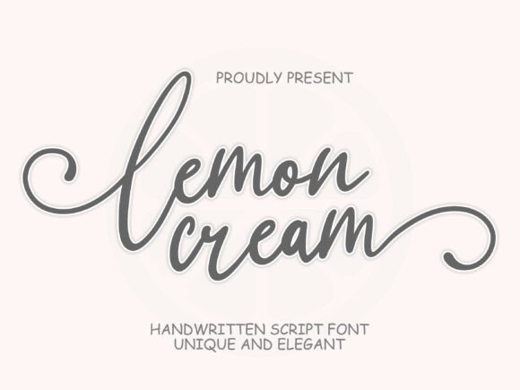 Lemon Cream Font: The Handwritten Script Your Brand Needs