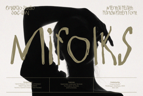 Mifolks: A Raw Handwritten Font for Editorial Design