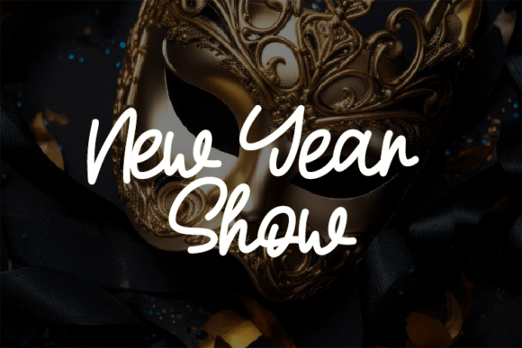 New Year Show: A Refined Typeface for Editorial Mood