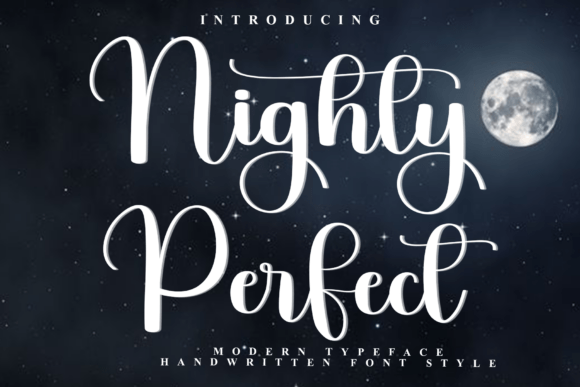 Nighty Perfect: A Soft Script Font for Brand Consistency