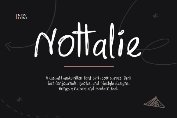 Nottalie: The Handwritten Font That Elevates Campaign Visuals