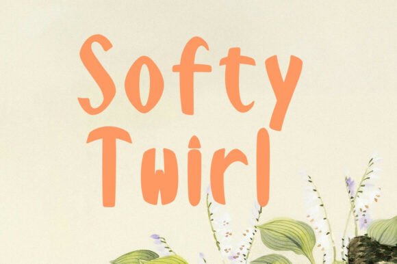 Softy Twirl: A Playful Typeface for Modern Digital Design
