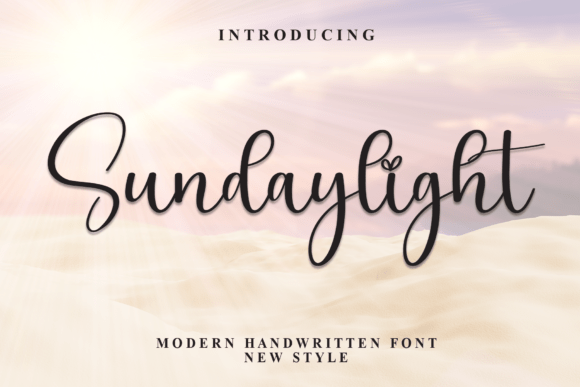 Sundaylight: A Modern Handwritten Font for Web Designers