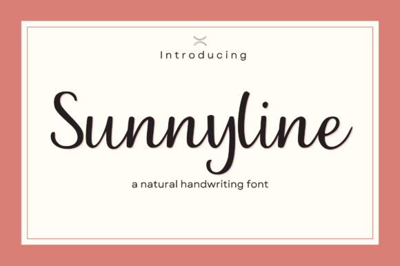 Sunny Line: A Warm Handwritten Script for Web Design
